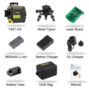 2 Option 1 firecore 12 lines 3 d green laser level f 9 variants 0