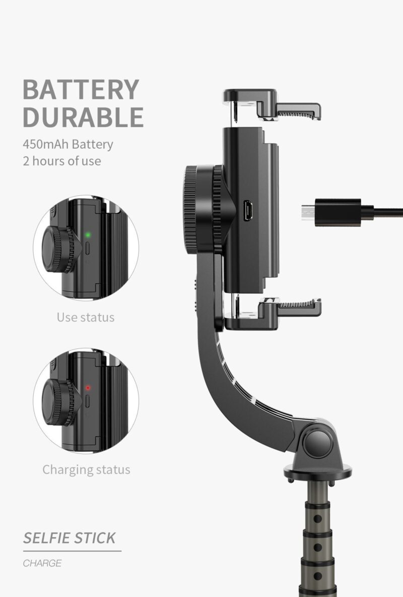 4 selfie stick gimbal stabilizers smartpho description 6