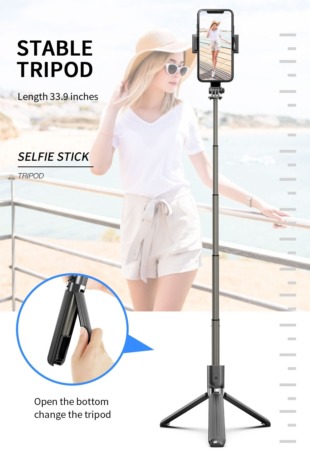 8 selfie stick gimbal stabilizers smartpho description 9