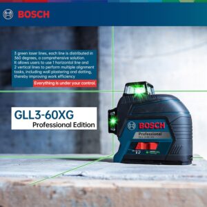 2 Bosch laser level 12 line green line точност 4 92651