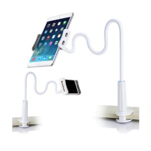 2 white wall tablet stand holder clip for i pad p variants 0