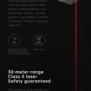 13 xiaomi hoto laser rangefinder smart tape description 7