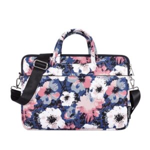 чанта за лаптоп CanvasArtisan Blue Flowers