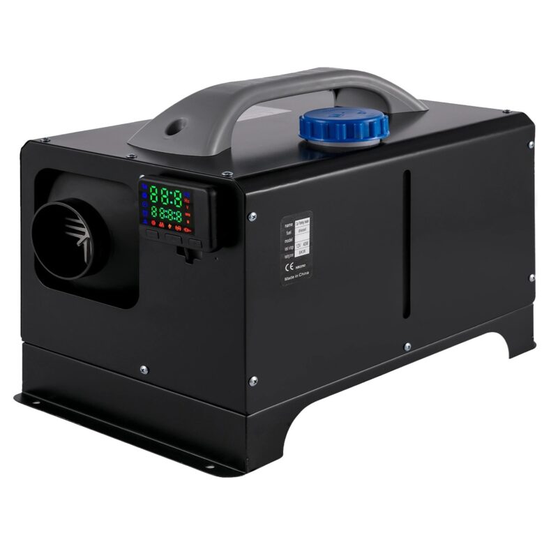 Суха дизелова печка за кола Vevor WF4501-B, Мощност 8kW, Напрежение 12V, Резервоар за гориво 5 литра, Преносима - Image 2