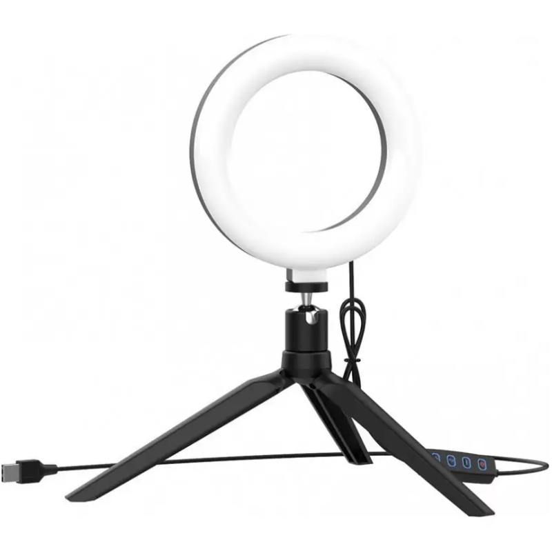 LED Селфи ринг лампа Jiafen NR9204BW