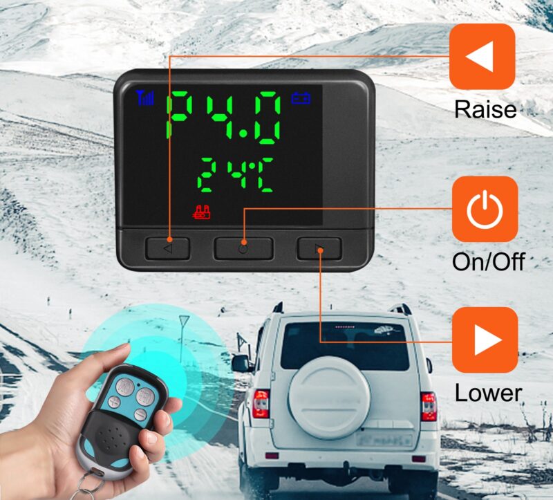 Суха дизелова печка за кола Vevor WF4501-B, Мощност 8kW, Напрежение 12V, Резервоар за гориво 5 литра, Преносима - Image 3