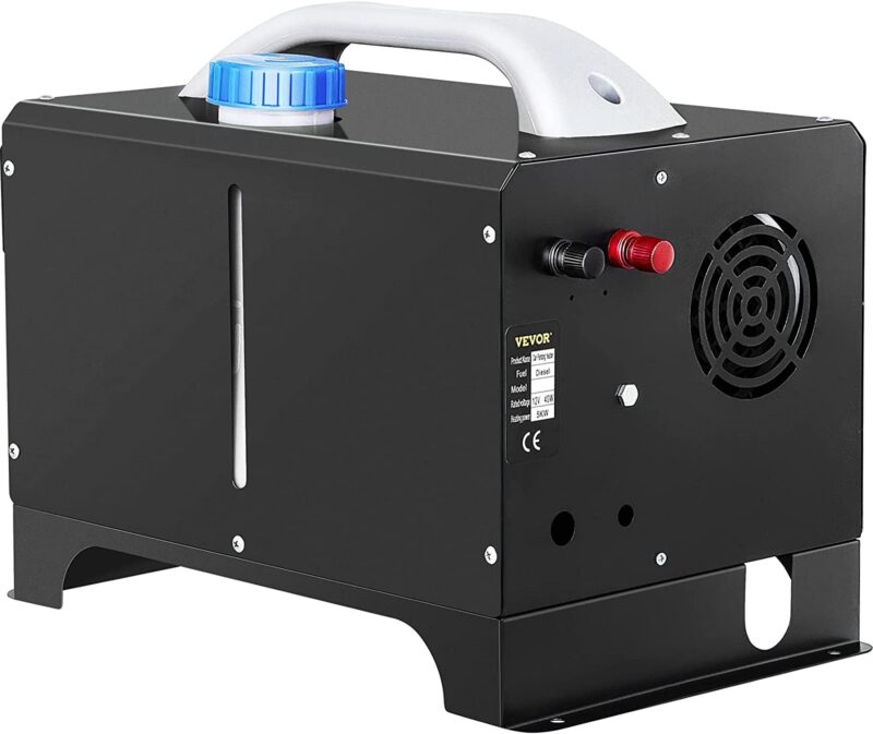 Суха дизелова печка за кола Vevor WF4501-B, Мощност 8kW, Напрежение 12V, Резервоар за гориво 5 литра, Преносима - Image 10