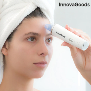 Вакуумът на уреда подобрява кръвообращението и стимулира лимфната система в областта на лицето.