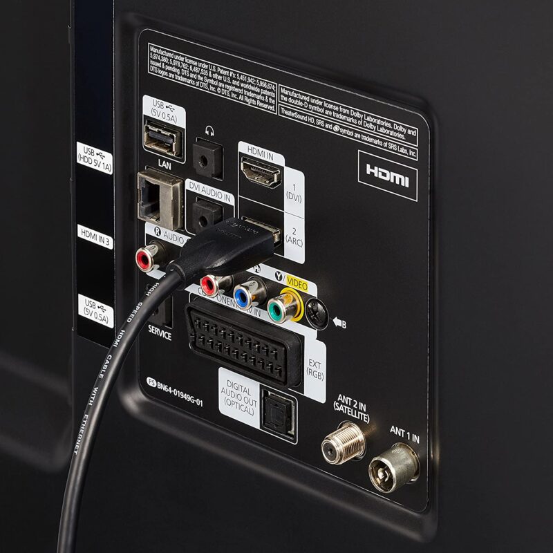 HDMI Кабел DeTech DXZ3, Вход HDMI мъжко, Изход HDMI мъжко, Дължина 3 метра, Черен - Image 5