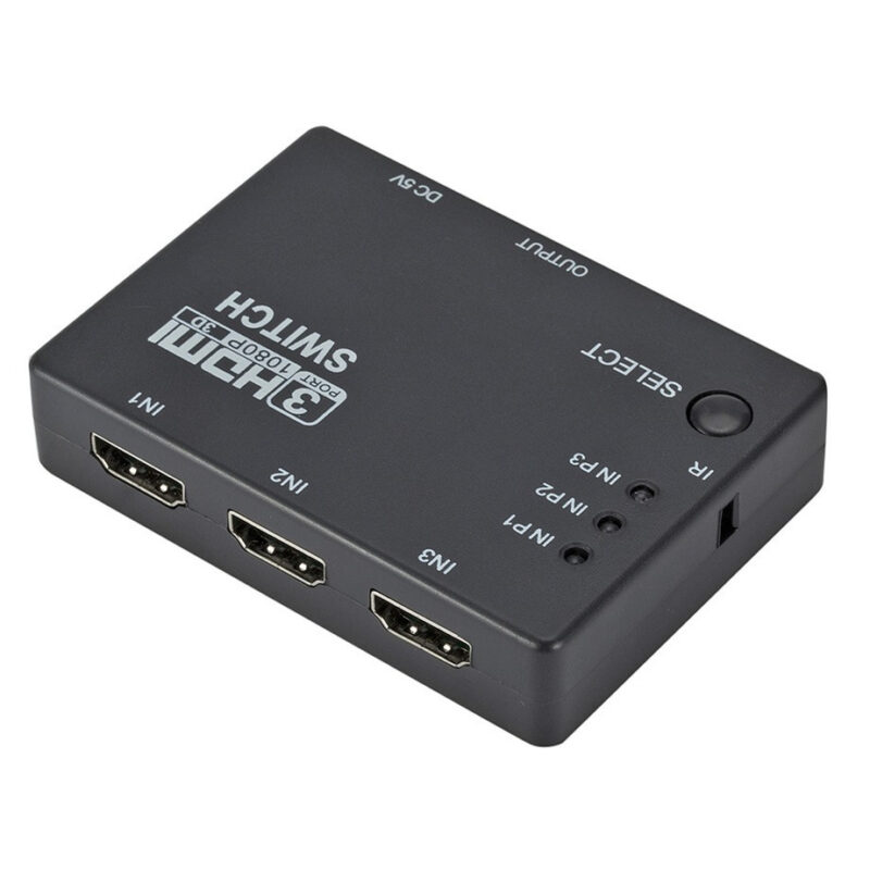 HDMI разклонител Jiafen PLL226, 3 към 1, Кабел за зареждане, Дистанционно управление, Резолюция Full HD 1080P, 3D, Подходящ за Телевизор, Лаптоп, Blu-ray, PS4, PS3, Xbox, HD-DVD - Image 7