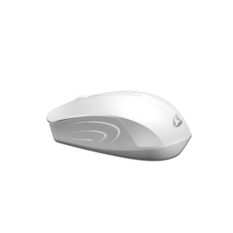 Мишка Loshine G-50663, Безжична, 2.4GHz, 3 Бутона, 1200DPI, Обхват до 10 метра, Ергономичен дизайн, Бял - Image 3