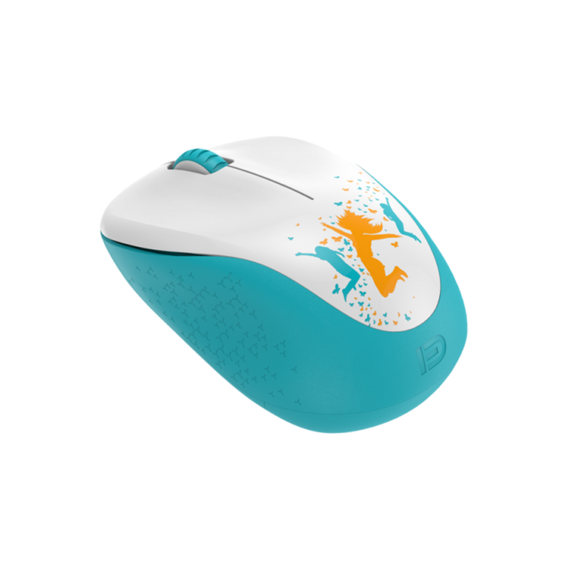 Мишка Fude V-10685, Безжична, 2.4GHz, 3 Бутона, Резолюция 1200DPI, Работна дистанция до 10 метра, Включена батерия, Ергономичен дизайн - Image 3
