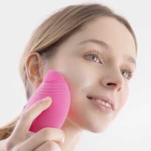 rechargeable facial cleaner massager innovagoods 43060 1