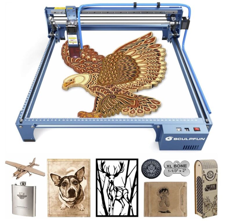 Машина за лазерно гравиране sculpfun s10 цена