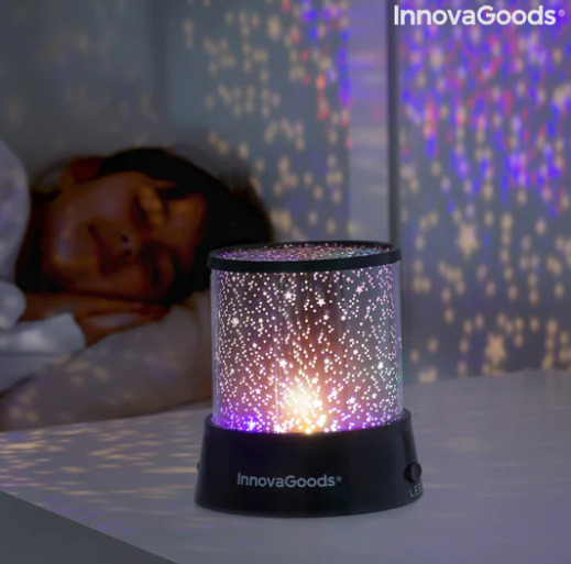 InnovaGoods-V544 е чудесен източник на светлина, който създава нежна, уютна и успокояваща среда за спане.