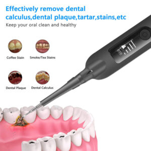 Използва се за отстраняване на зъбна плака, зъбен камък, петна и други замърсявания по зъбите.