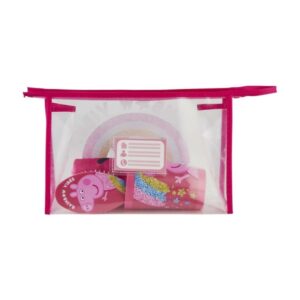 06 toilet bag with accessories peppa pig 4 pieces fuchsia 23 x 16 x 7 cm 384871 2