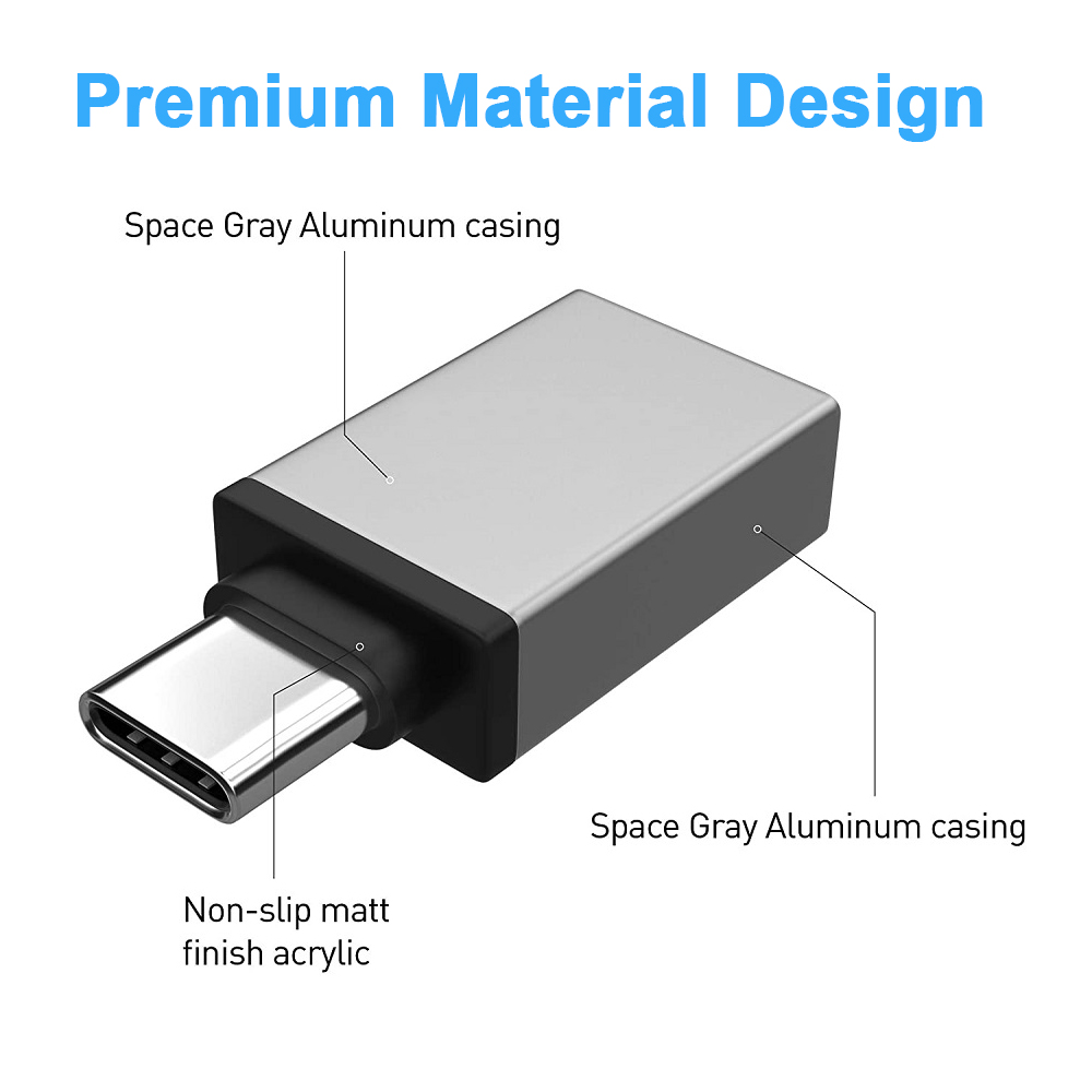 Корпуса на USB 3.0 порта е изработен от висококачествена алуминиева сплав, която спомага за бързо отвеждане на топлината.