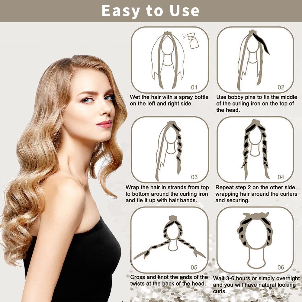 Стъпки за използване на ролката за къдрене на коса