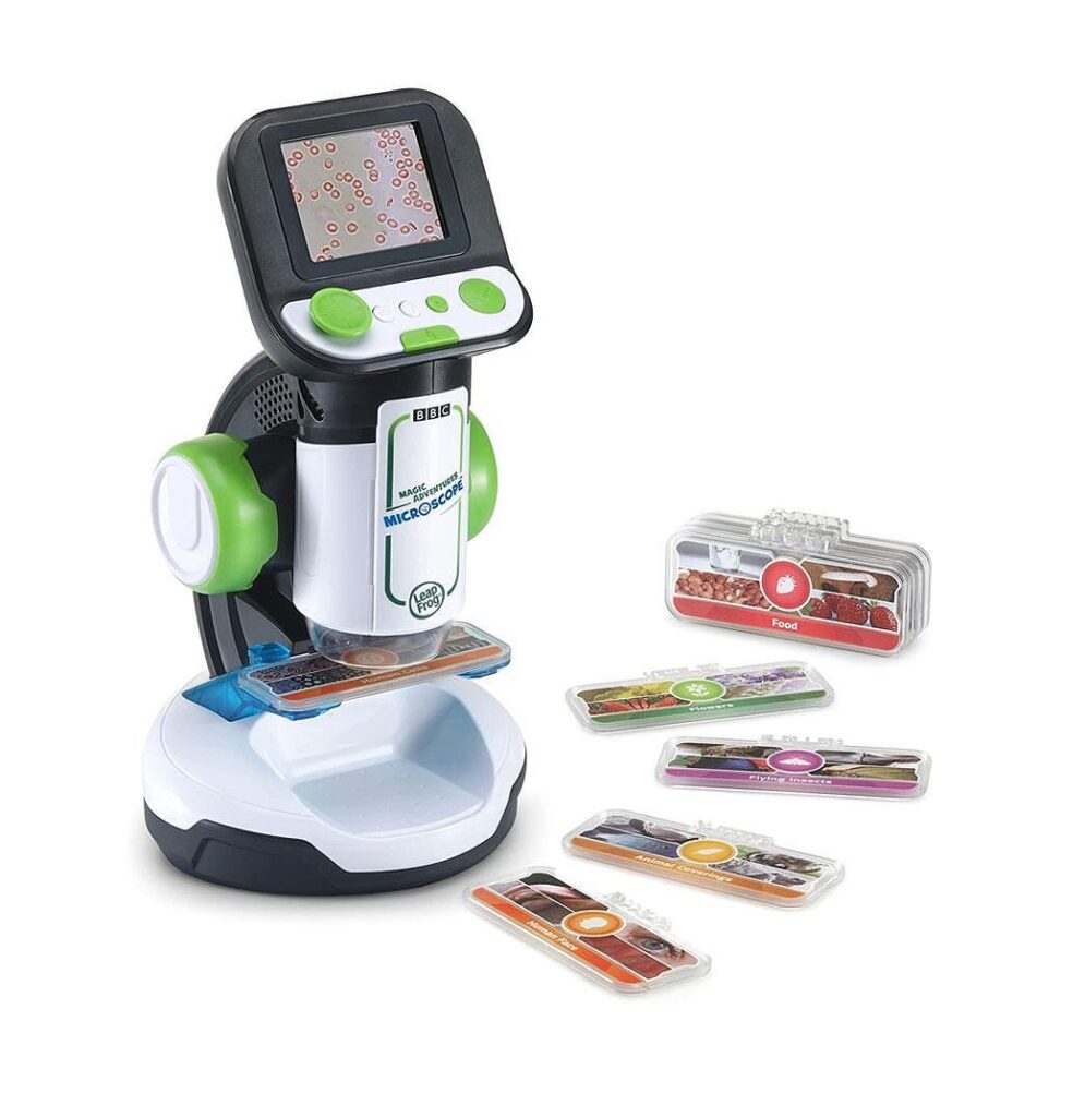 Детски микроскоп Vtech GENIUS XL, LCD, 200Х - Mobile1.bg