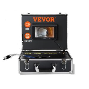 Камера за канали и тръби Vevor V279 В куфар За проверка на канализация