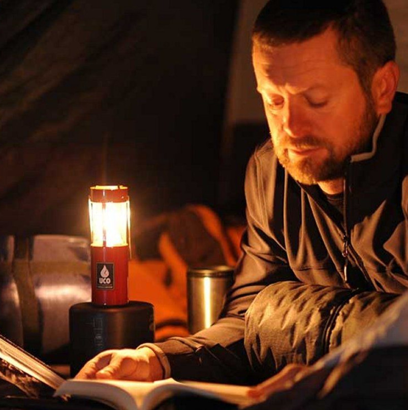 отопление за палатка със свещи