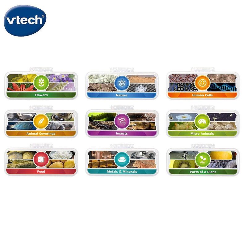 Детски микроскоп Vtech GENIUS XL, Увеличение 200Х, Включени аксесоари - Image 4