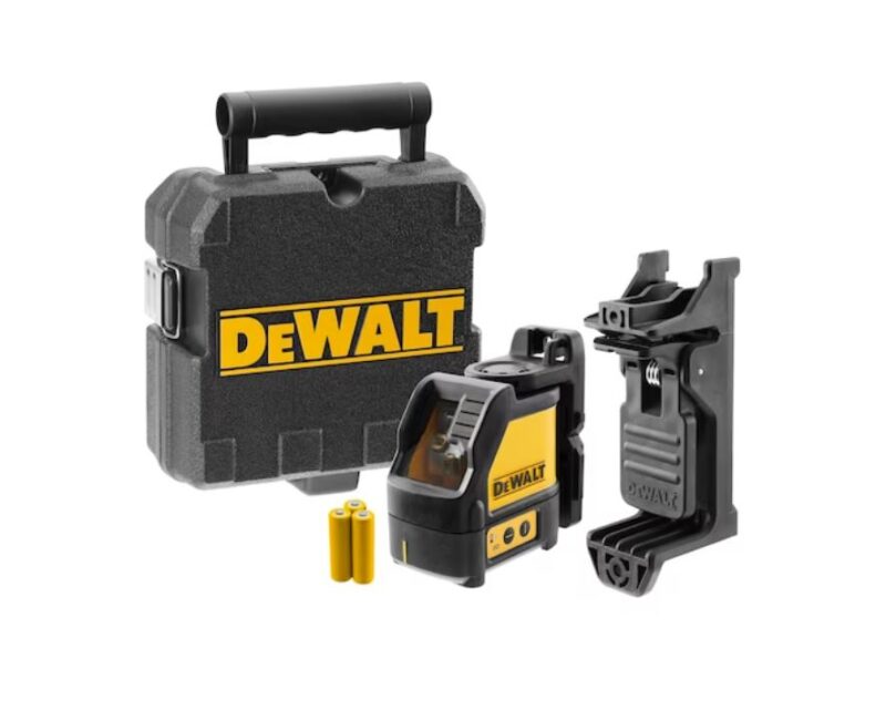 Лазерен нивелир DeWALT DW088K-XJ на топ Цена самонивелиращ с червени линии