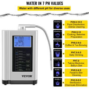 Йонизатор за Вода със 7 режима на различно PH на водата