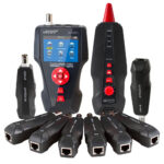 Кабел тестер Noyafa NF 8601W, За мрежови, Телефонни, RJ45, RJ11, BNC кабели