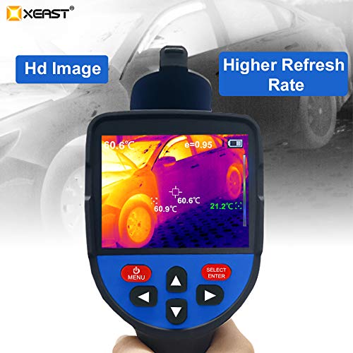 Термокамерата Xeast XE31 за инспекция на автомобил, сгради, ВИК течове, машини и електротехника