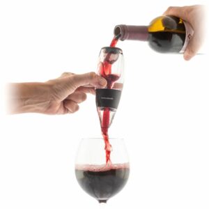 wine aerator with filter stand and carry pouch wineir innovagoods 660757 4