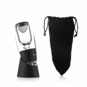 wine aerator with filter stand and carry pouch wineir innovagoods 660757 6