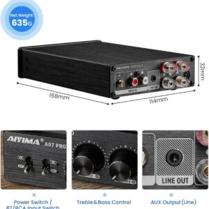 3 Усилвател за тонколони Aiyuma A07 Pro