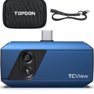 Термокамера за телефон TOPDON TC001 Plus на топ цена Чувствителност