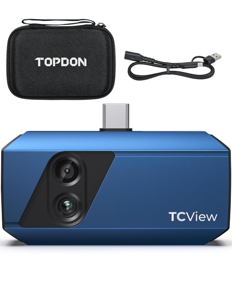 Термокамера за телефон TOPDON TC001 Plus на топ цена Чувствителност