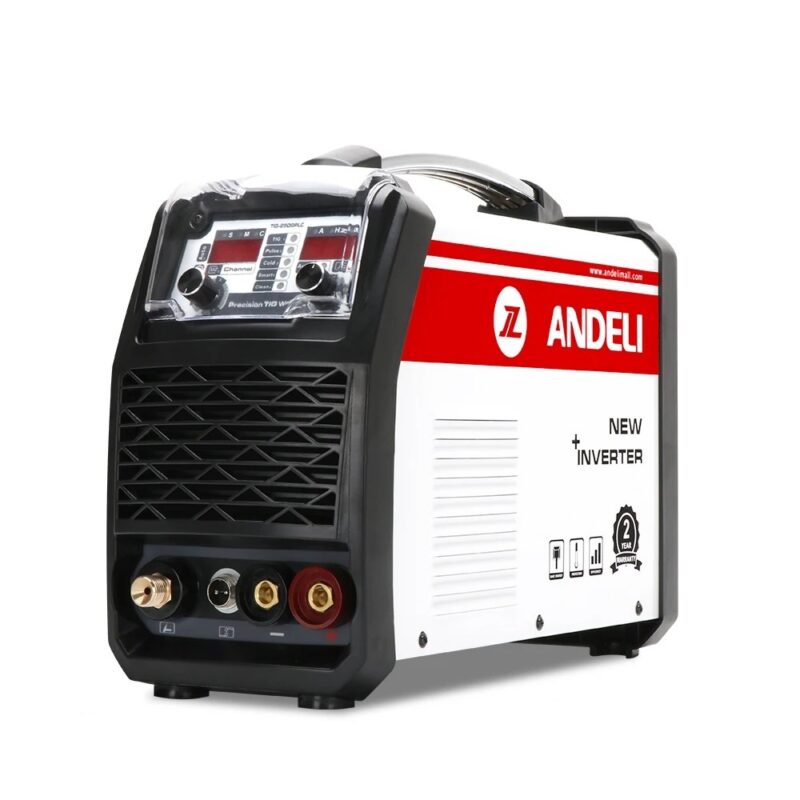 Заваръчен апарат 5 в 1 ANDELI TIG 250GPLC Пулсов TIG, HF TIG, студено заваряване, автоматично точково заваряване и почистване.