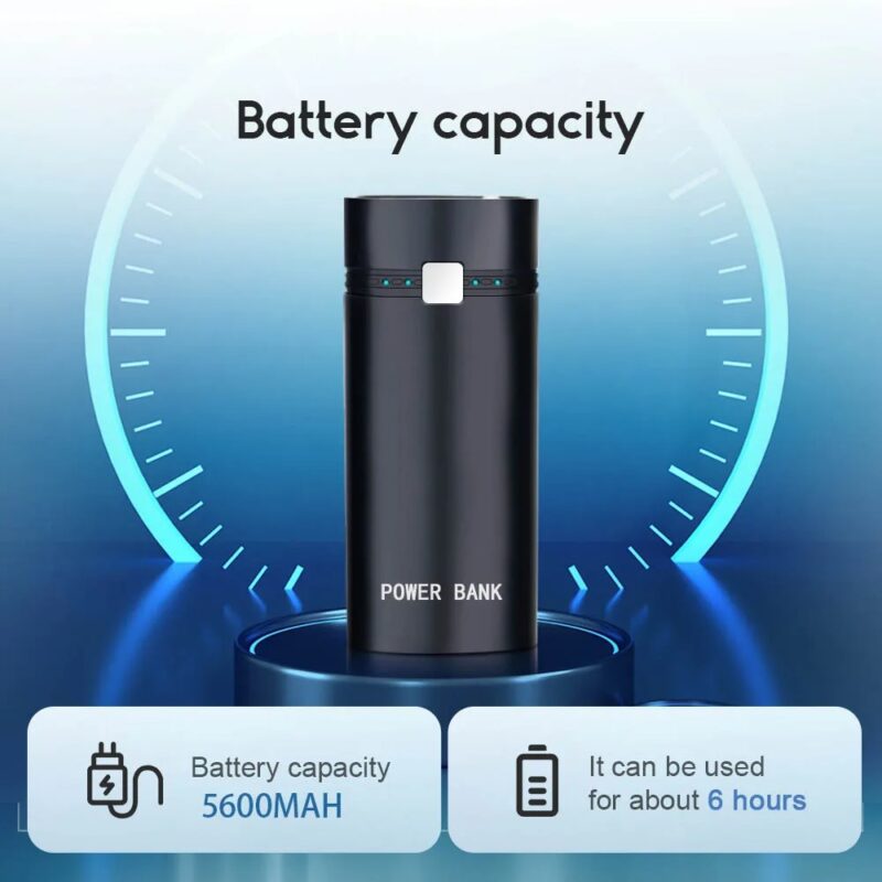 Захранваща батерия с капацитет 5600 mAh, осигуряваща до 6 часа работа на камерата за инспекция на тръби