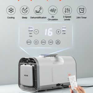 Климатик за палатка VEVOR S03 Pro, Мощност 530W, DC 24V захранване, Режими охлаждане, сън, вентилатор, обезвлажняване - Image 2