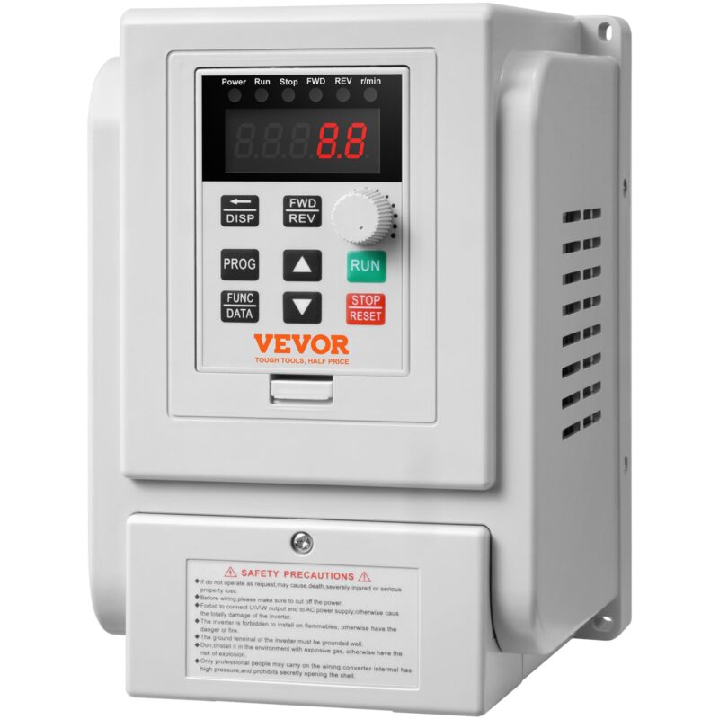 Честотен регулатор VEVOR AT1-4000X Мощност 4 kW за трифазни двигатели 3 х 220V