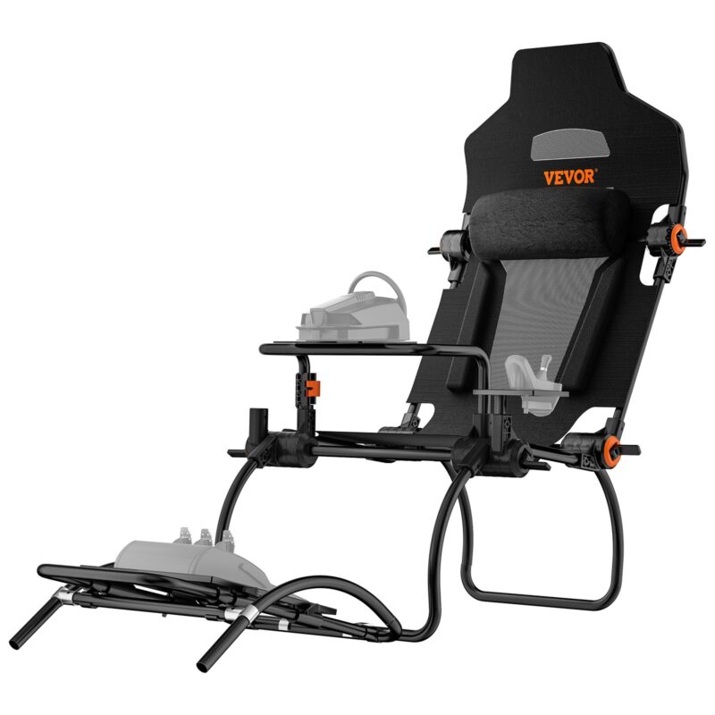 сгъваема Стойка за волан и педали VEVOR FC-P04 Съвместима с Logitech G29, G PRO, G923, G920