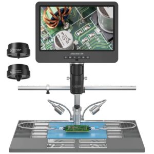 Дигитален микроскоп Andonstar AD249SM-Plus ⚡️ 10-инчов IPS цветен Дисплей