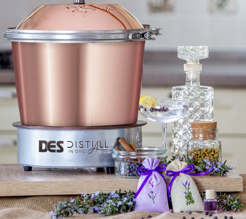 казан за ракия на ток 10 литра до билки и подправки