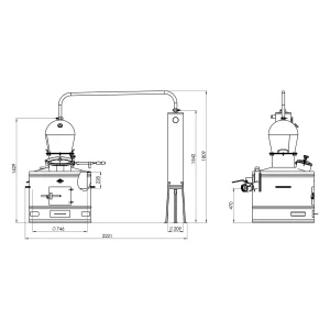 shema kazan 120l DES