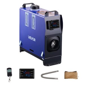 Суха дизелова печка VEVOR XMZ-L-D4 ⚡ Нисък разход на гориво 0.18-0.35 л/ч