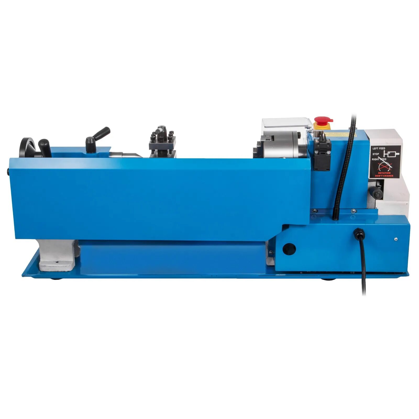 Мини струг за метал Vevor ZX7X14, Мотор 550W, Променливи обороти 50–2500 об/мин - Image 11