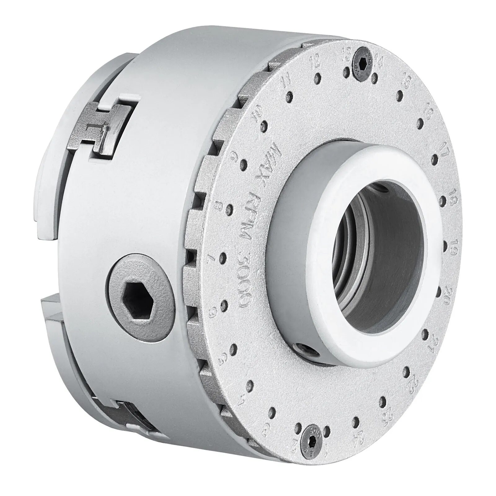 Универсал за дърводелски струг Vevor KP965, Диаметър 9.6 см, 5 вида челюсти, Самозатягащ механизъм - Image 10