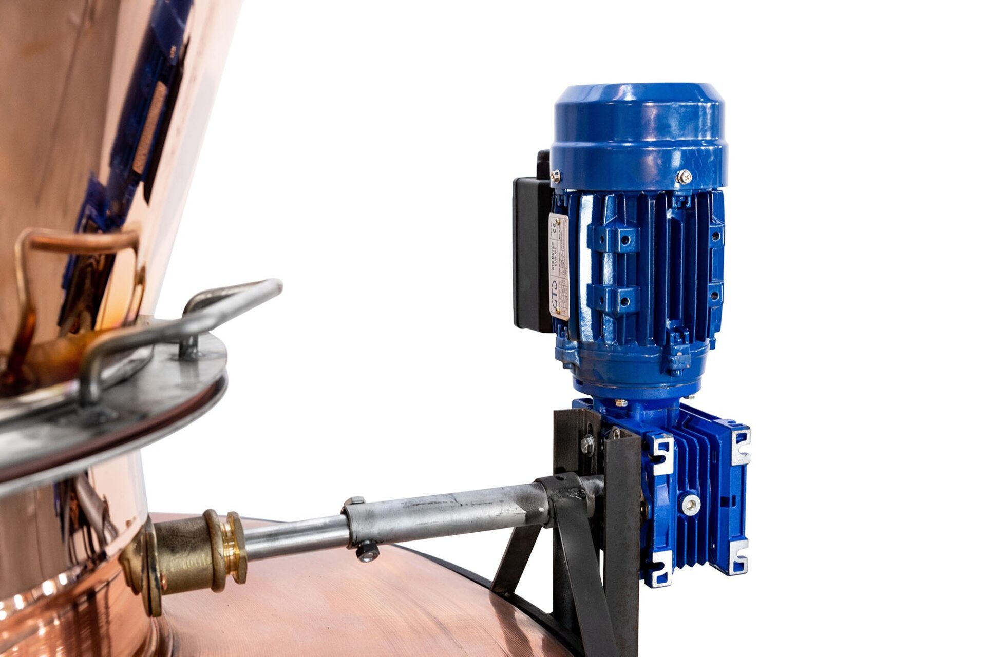 Сръбски меден казан за ракия 350 литра DES, Миксер с електромотор, Охладител PH-30 Premium, Изпускателен кран за джибри - Image 9