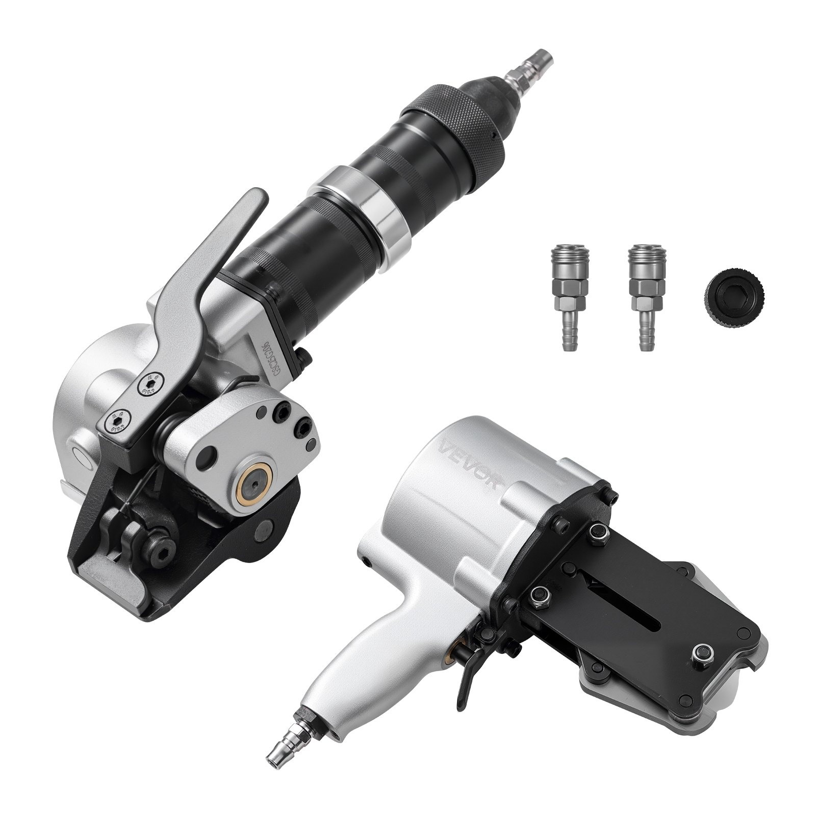 Пневматична чембер машина за стоманена лента VEVOR CL-GSCDYA32, Ширина на лентата 32 mm, Опън 8500N, Работно налягане 0.6-0.8 MPa