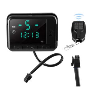 Контролер за суха дизелова печка VEVOR XMZ-F-D7 ⭐ LCD дисплей и дистанционно за дизелови печки от 2 до 8 kW